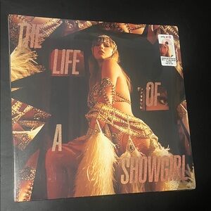 Taylor Swift The Life of a Showgirl vinyl record LP